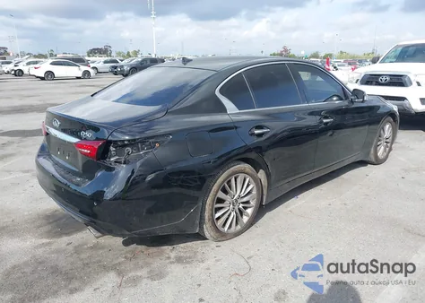 2024 Infiniti Q50 Luxe z USA, uszkodzony, nr VIN JN1EV7BP6RM601612